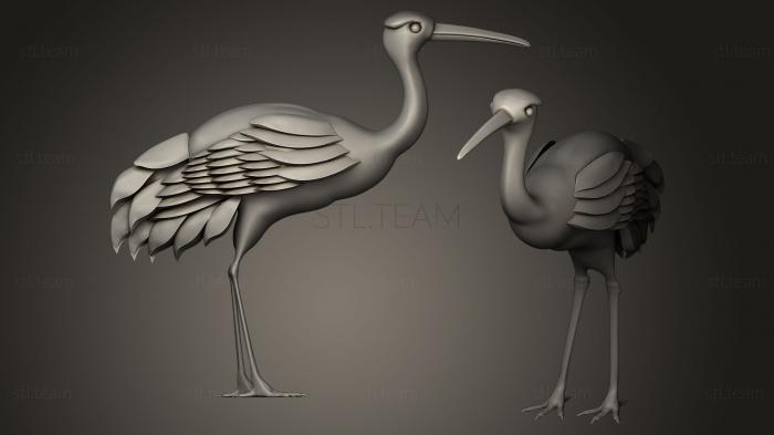 3D model Stork (STL)